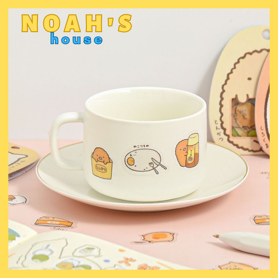 Sticker Thỏ Hoạt Hình MOLANG Sinh Động Dễ Thương SIêu Kawaii