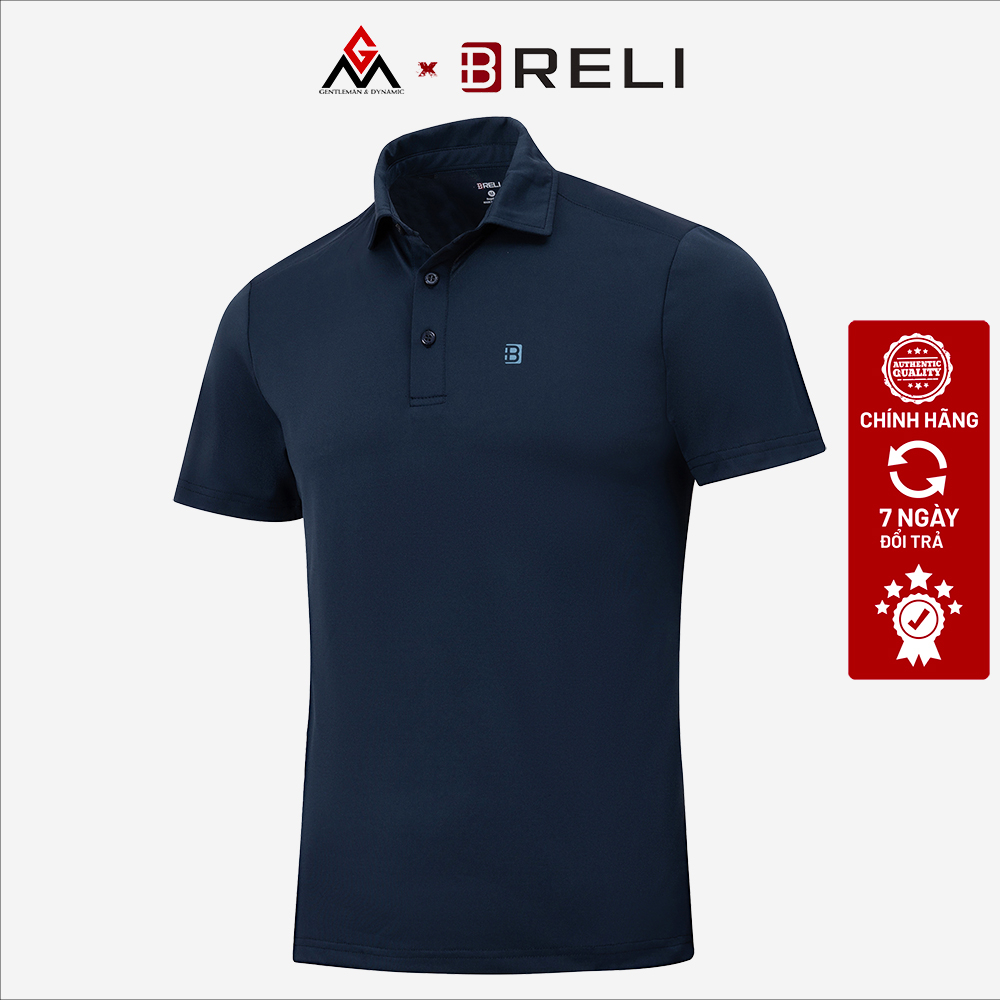 Áo thun thể thao GOLF, TENIS GM x Breli - BAS2337 vải chất lượng cao thoáng mát, nhanh khô