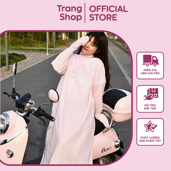 Áo Chống Nắng Dạng Sơ Mi Trang Shop28 - Áo Chống Nắng Đi Xe Tiện Lợi
