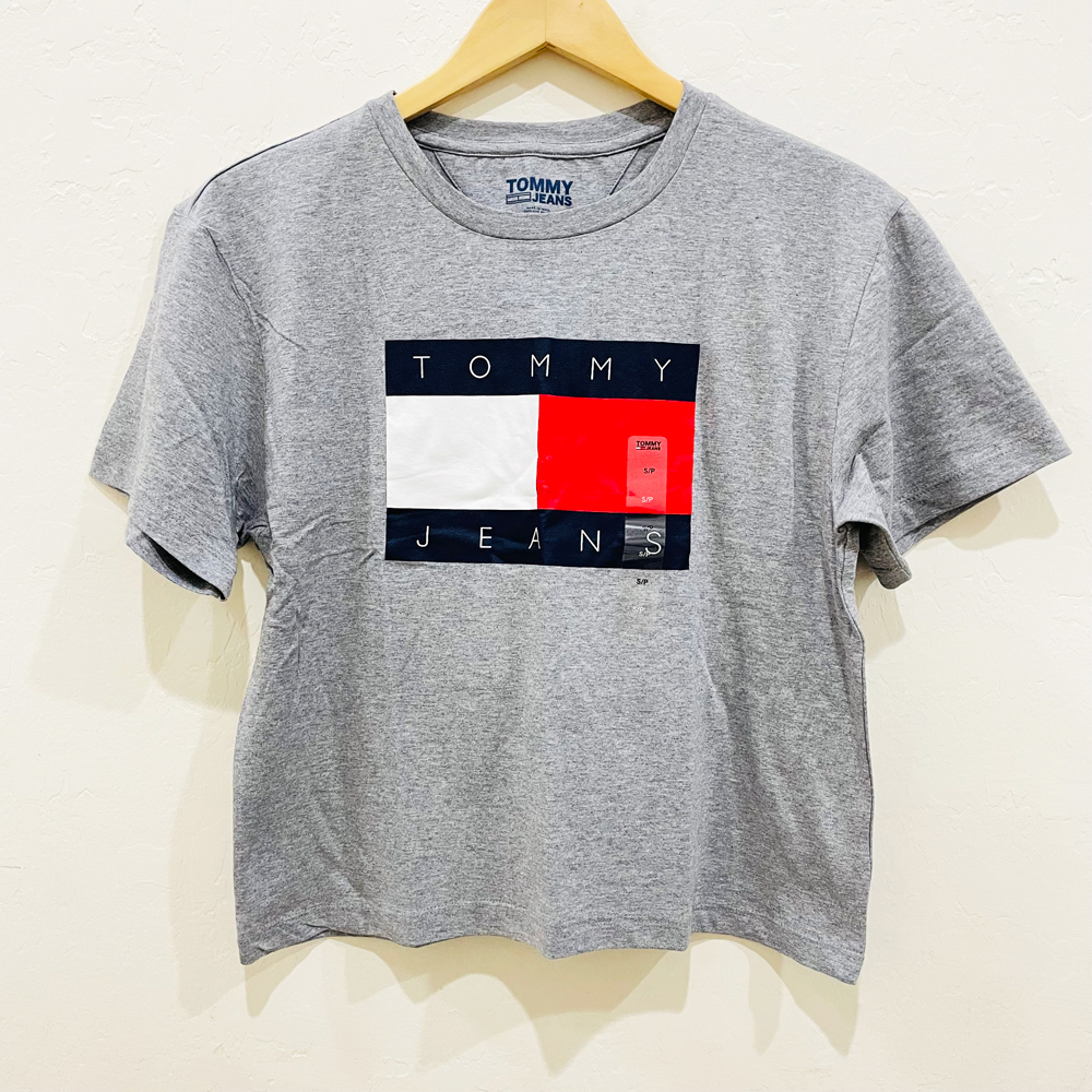 Áo thun nữ Tommy Jeans Cropped Cotton Flag Logo - NHIỀU MÀU