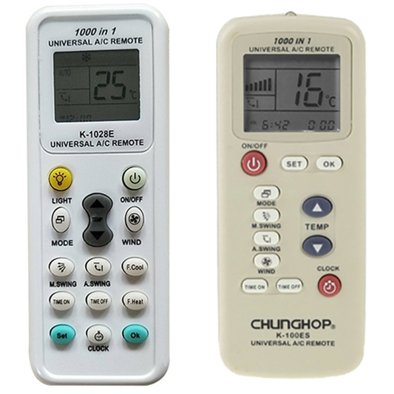 Điều khiển điều hòa đa năng chunghop K-1028E cho mùa hè mát lạnh