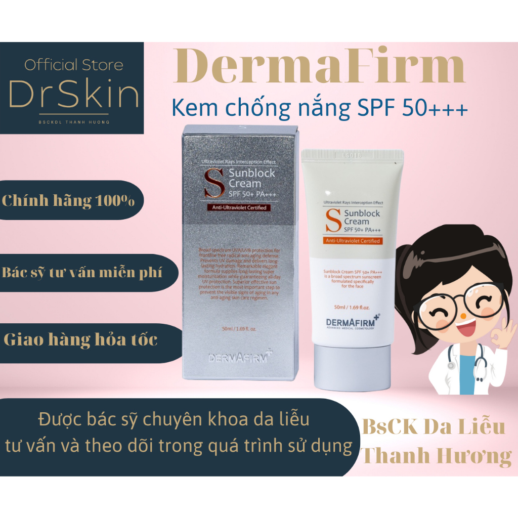 Kem chống nắng Dermafirm Sun Block Cream