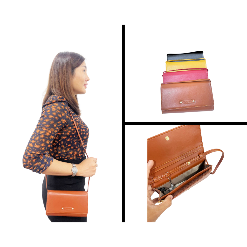 Ví Cầm tay có dây đeo chéo thời trang BLANDA 9VCPU01