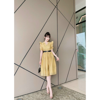Váy tơ tiểu thư