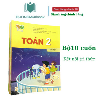 Sách - Trọn bộ sách giáo khoa lớp 2 Kết nối tri thức 10 cuốn