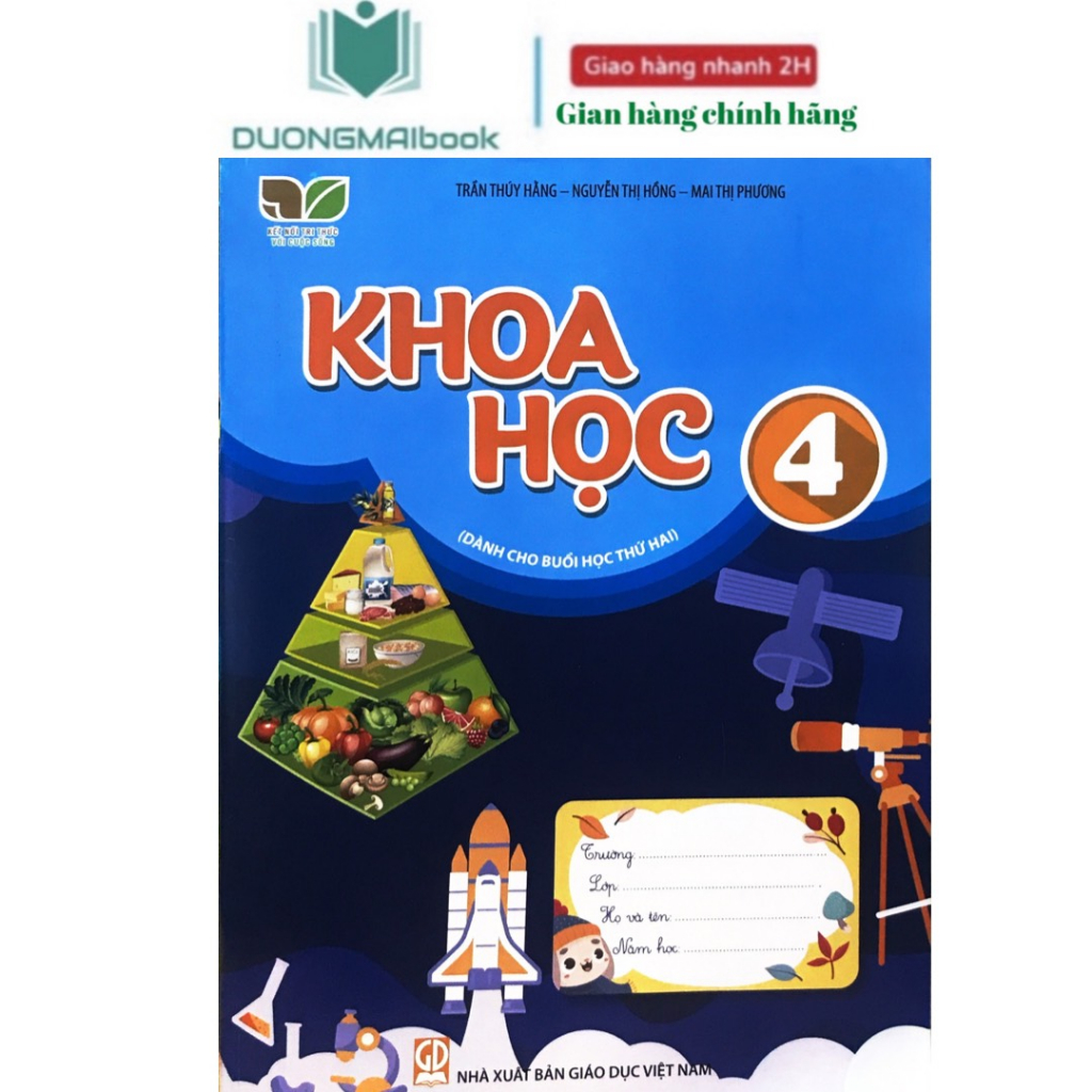 Sách - Khoa học 4 - Kết nối tri thức với cuộc sống ( Dành cho buổi học thứ 2) -NXB Giáo dục VN