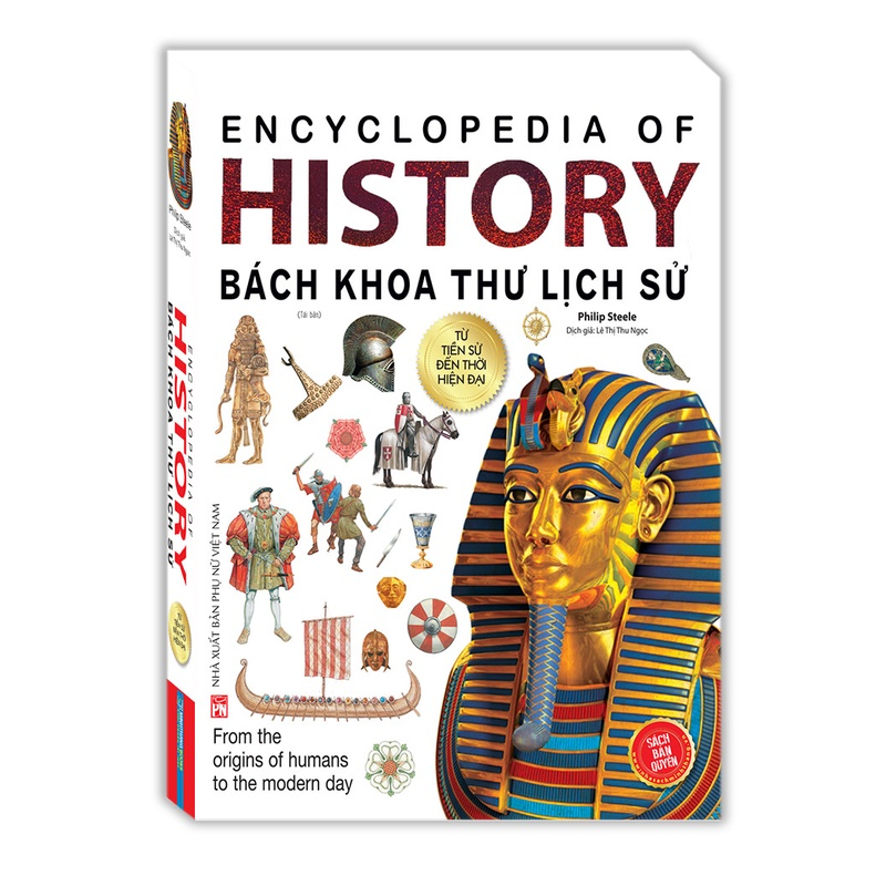 Sách - Bách khoa thư lịch sử- Từ tiền sử đến thời hiện đại (bìa mềm) - tái bản