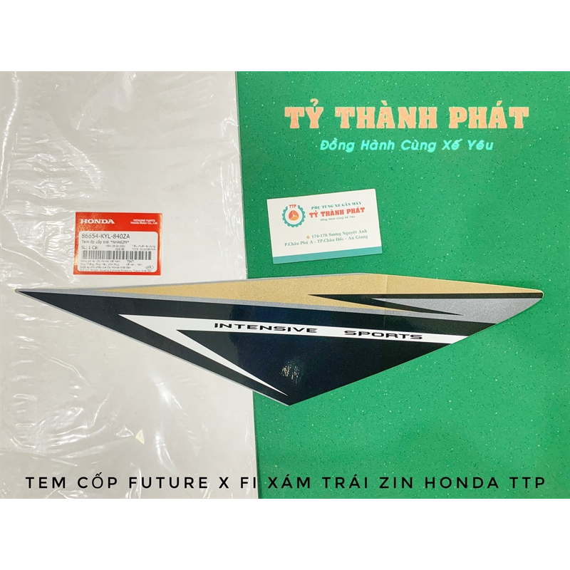 Tem cốp Fu X Fi đen đời 2010 Trái + Phải