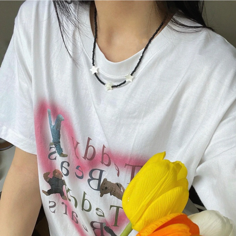 Vòng cổ Ngôi sao khảm xà cừ phong cách Unisex | Gummyclub