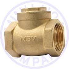 Van một chiều, van 1 chiều ren đồng, lá lật mbv phi 27 | dn20