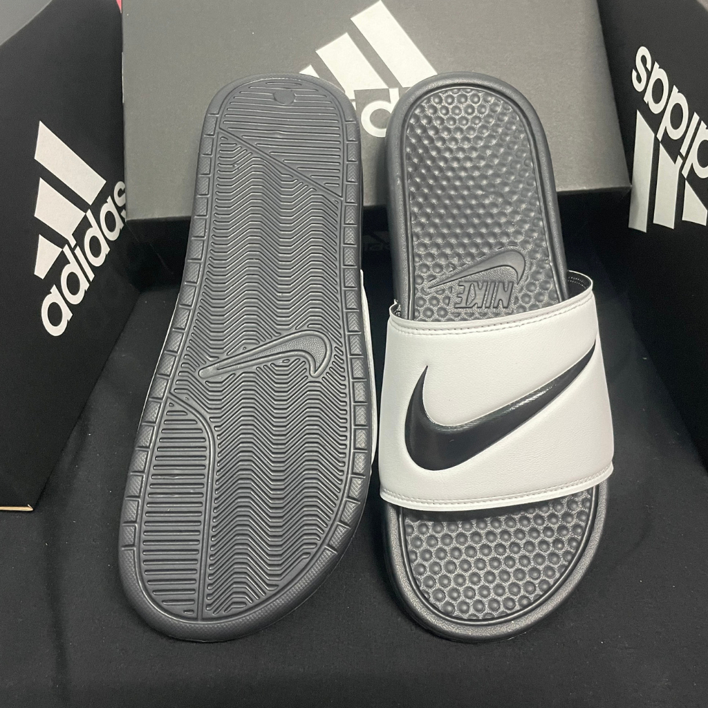 Dép Nike đen quai ngang nam nữ/ Dép Nike benassi swoosh 2023