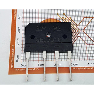 GBJ3510 Diode cầu 35A 1000V SIP-4