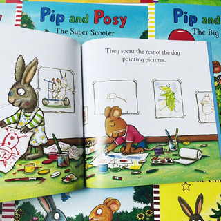 [Nhập Khẩu] Pip And Posy 10c có Audio (Chuột Típ bản Anh)