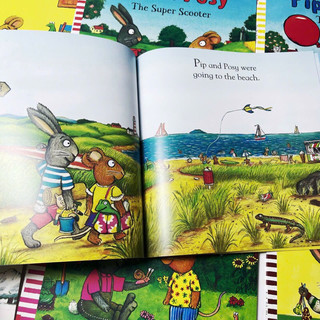 [Nhập Khẩu] Pip And Posy 10c có Audio (Chuột Típ bản Anh)