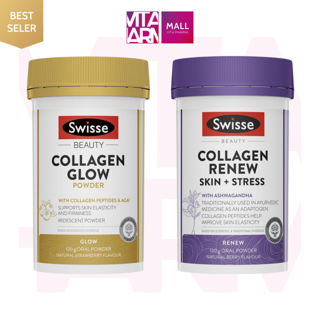 Bột Collagen Swisse Beauty Collagen Glow Powder 120g