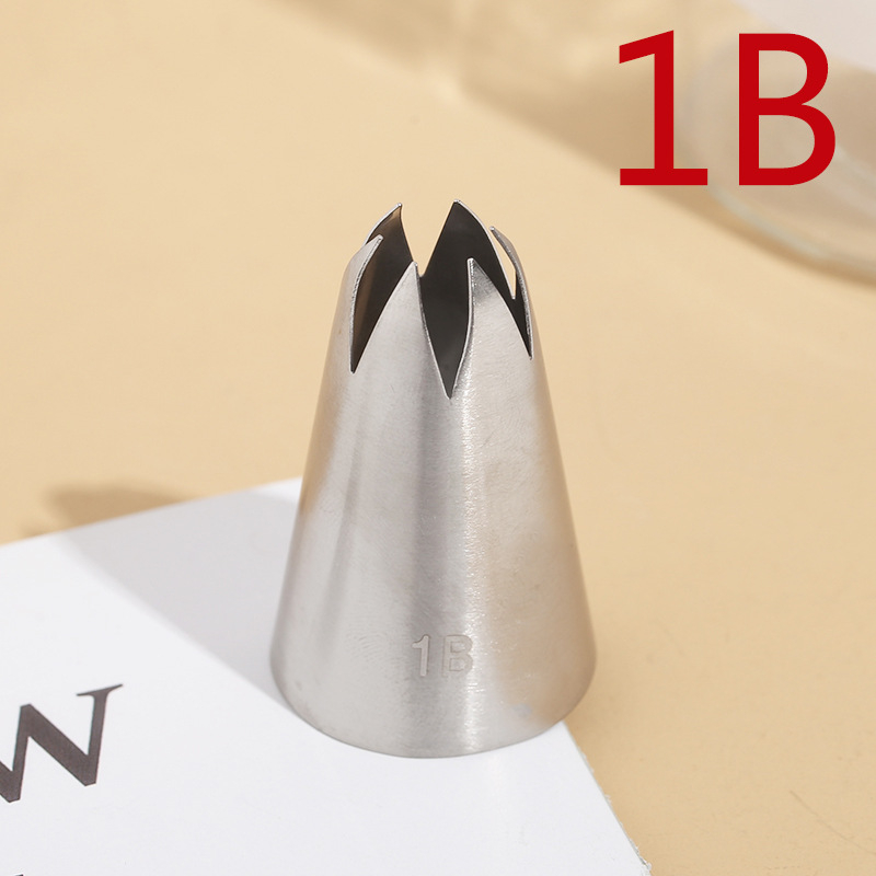 Đui Bắt Kem 1B Đầu Tạo Hình Dụng Cụ Làm Bánh Kem Sinh Nhật Bông Lan - DUI1B