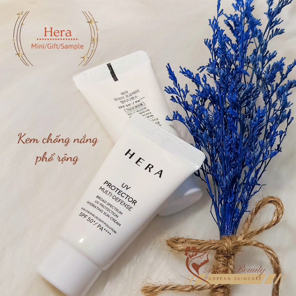 Kem chống nắng Hera chống nắng với 5 lớp phòng chống bảo vệ cao kết hợp dưỡng trắng da, chăm sóc da mặt trẻ hóa