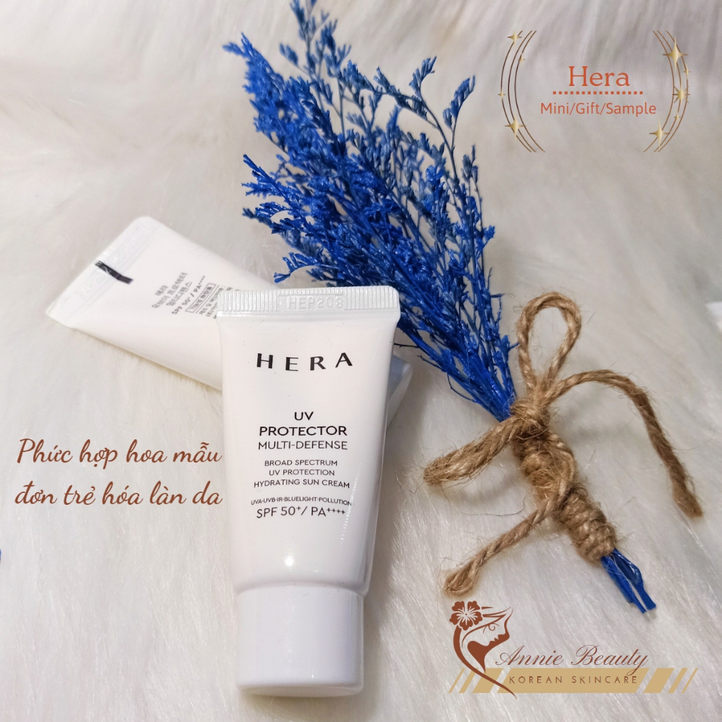 Kem chống nắng Hera chống nắng với 5 lớp phòng chống bảo vệ cao kết hợp dưỡng trắng da, chăm sóc da mặt trẻ hóa