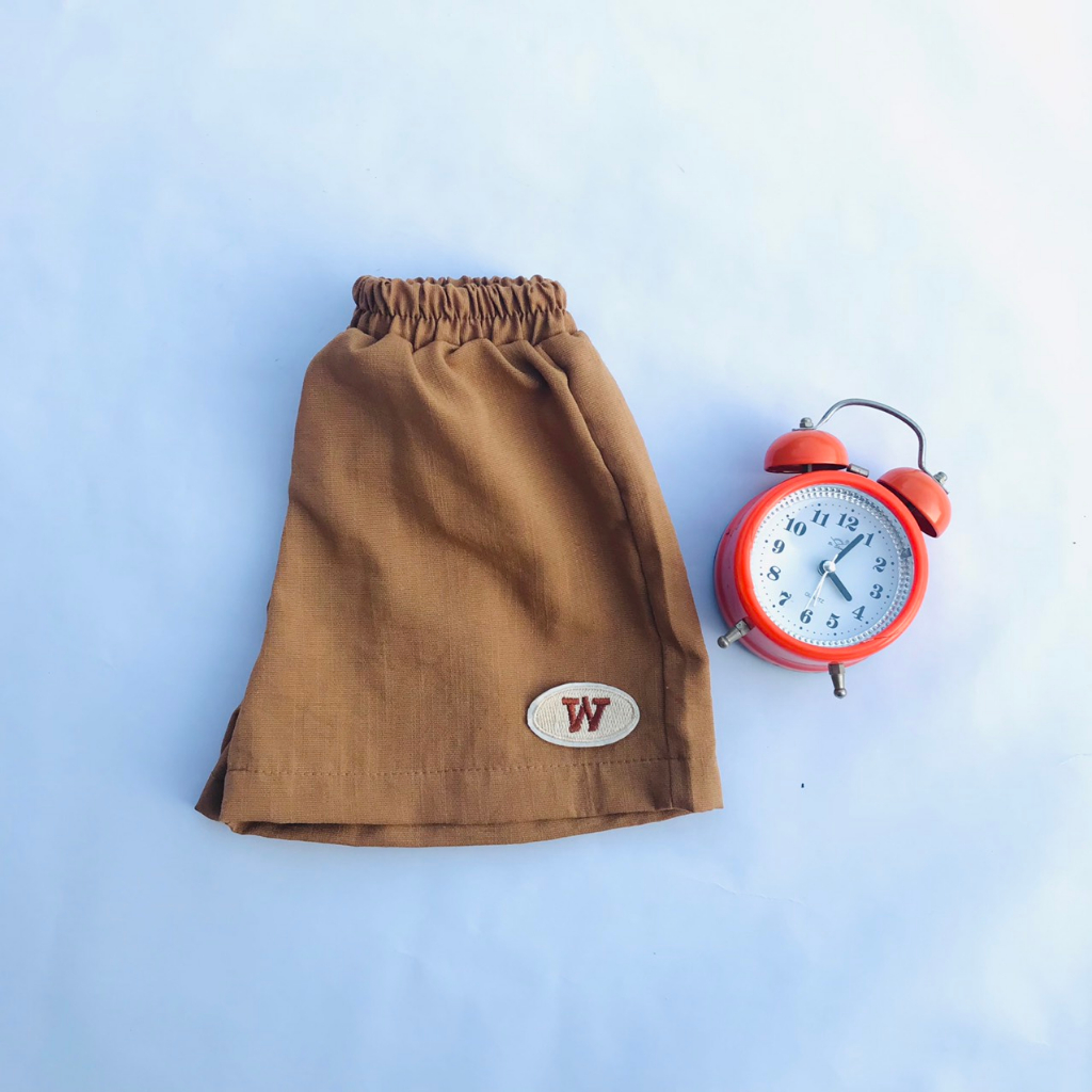 Quần Đùi Trẻ Em Chất Đũi Xước Mềm Mại Thoáng Mát không Phai Màu Khi Giặt Size 10-5kg