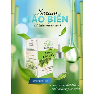 Serum trắng da ngừa nám tảo biển bạch tiên 40ml