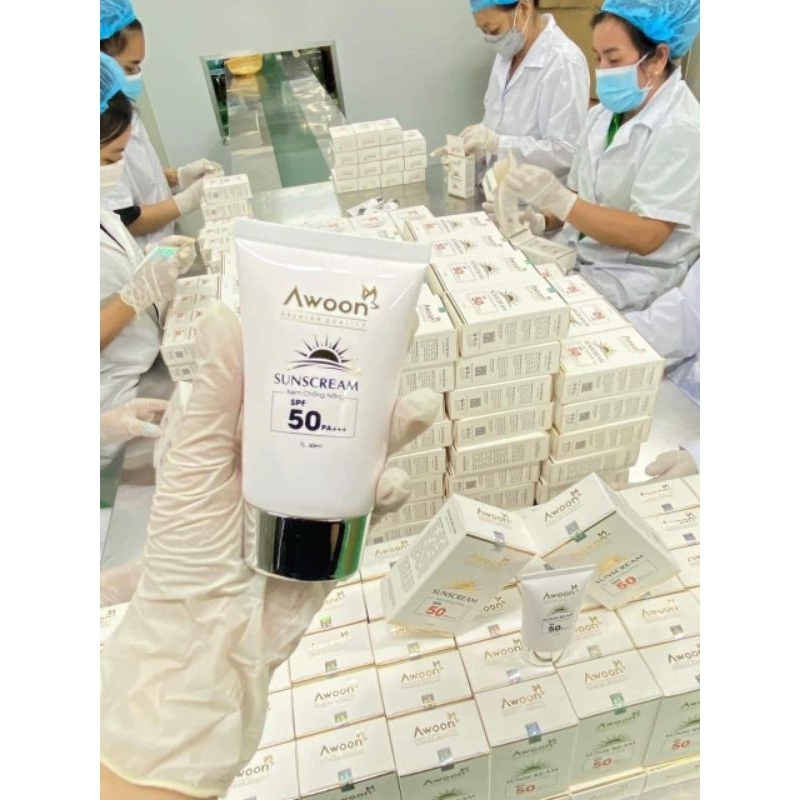 Kem chống nắng Awoon 50ml