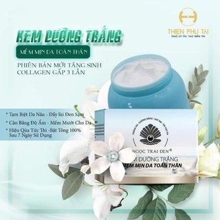 Kem body trắng da ngoc trai đen tặng gói kích trắng