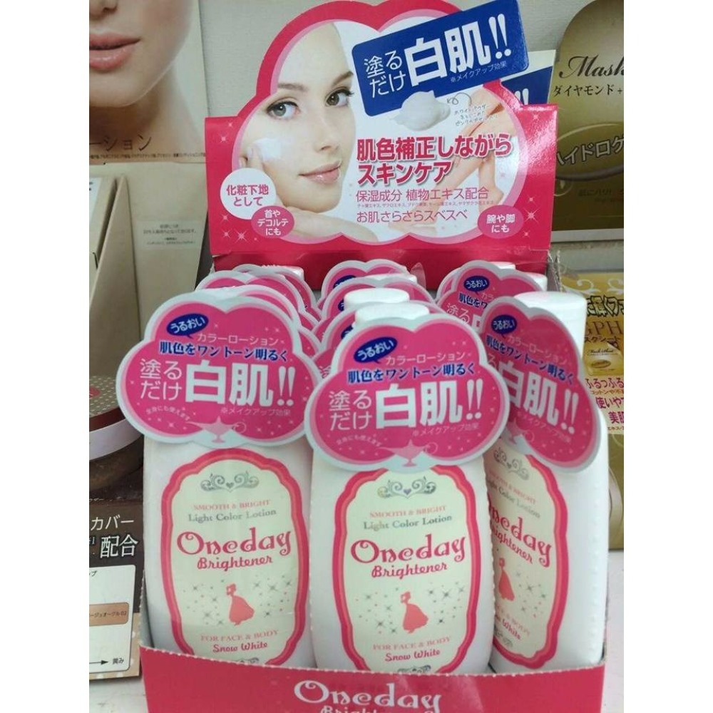 Kem dưỡng trắng da toàn thân One Day Brightener Premium 120ml