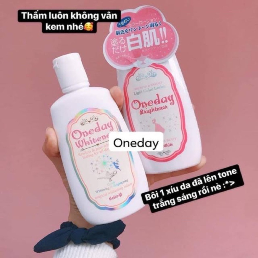 Kem dưỡng trắng da toàn thân One Day Brightener Premium 120ml