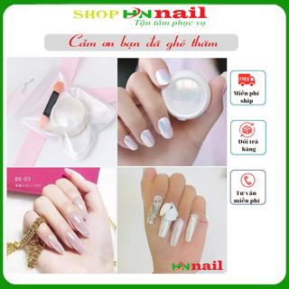 Tráng gương ngoc trai chăm sóc trang trí móng làm đẹp nail shop hnnail