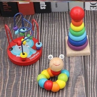 Đồ chơi Gỗ Thông Minh Combo 6 món