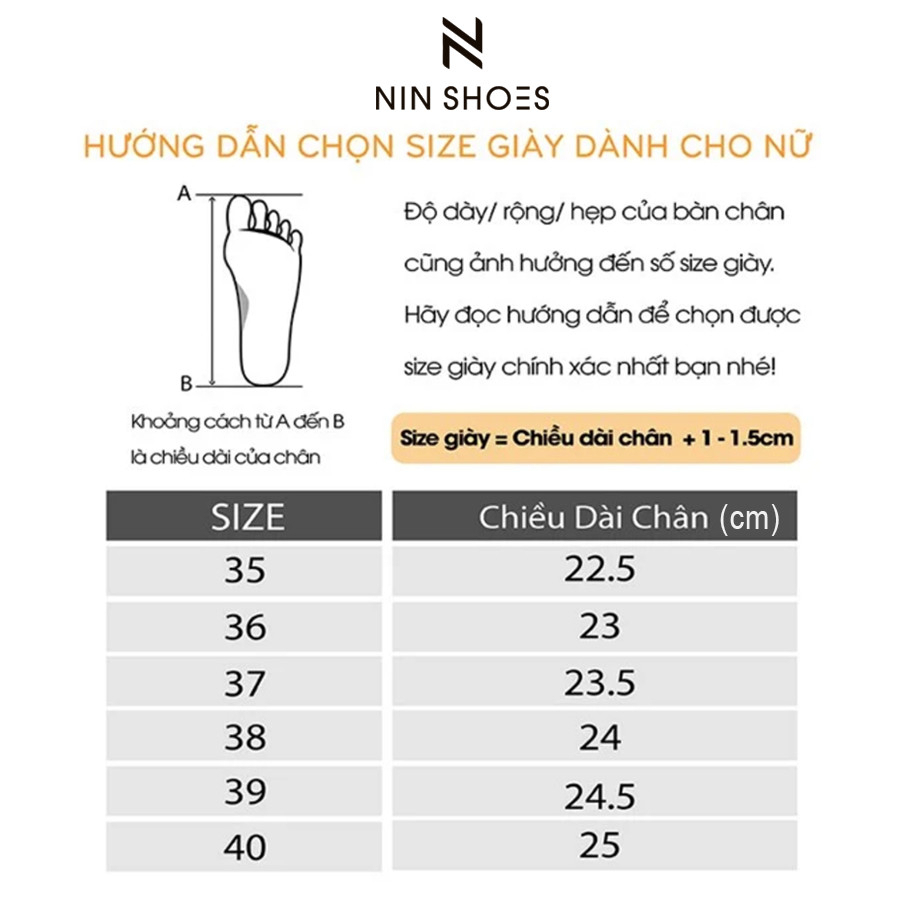 Thể thao Ninshoes nữ slip on da mềm 1 phân đế bằng mũi tròn đầu dây sỏ đính chốt siêu êm chân tiện lợi