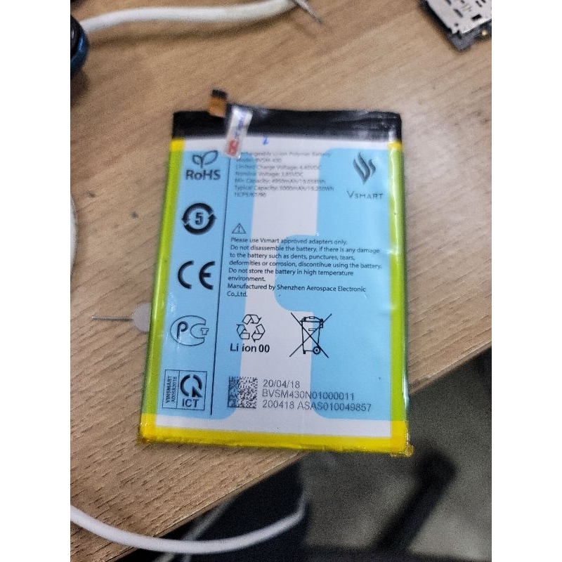 Pin điện thoại joy3. live4  bóc máy