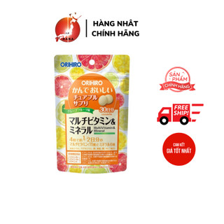 Kẹo bổ sung vitamin tổng hợp và khoáng chất Orihiro Nhật Bản