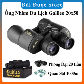 Ống nhòm galileo 20x50 - ống nhòm 2 mắt chuyên dụng - quan sát 1000m - độ phóng đại 20 lần - bảo hành 12 tháng