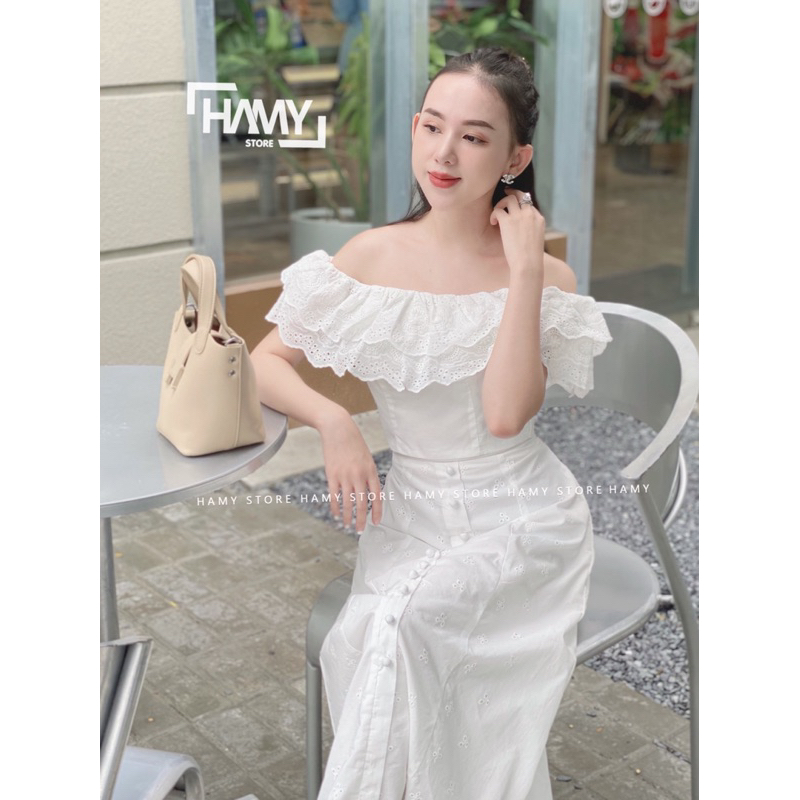 Sét Bệt Vai Cổ Ren