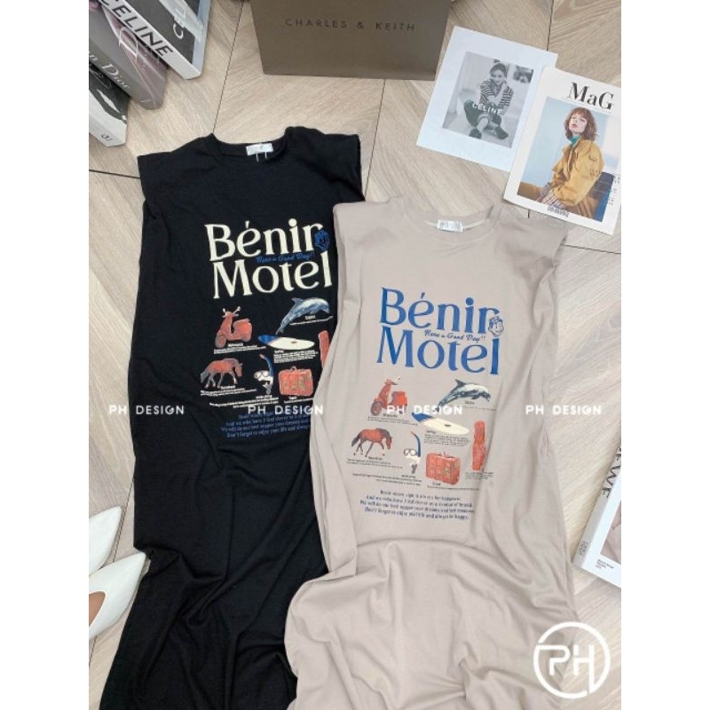 Váy suông hình chữ ngực