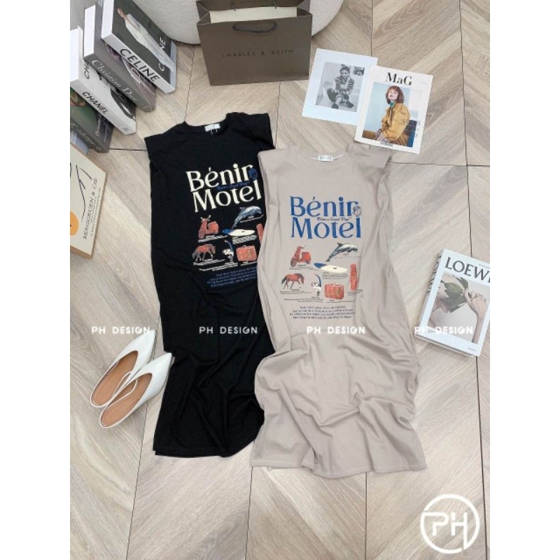 Váy suông hình chữ ngực