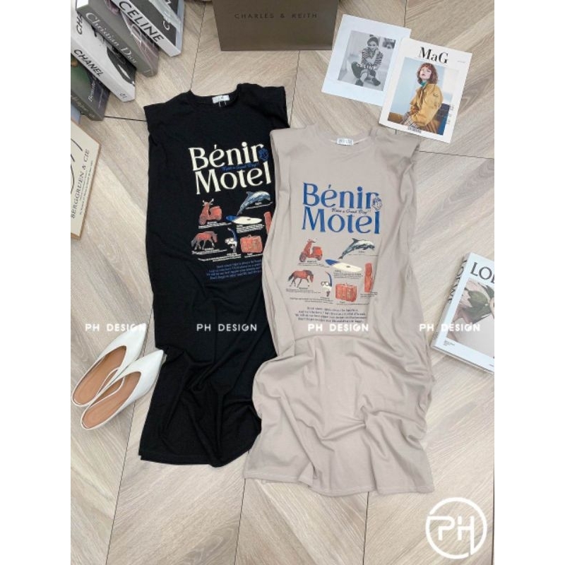 Váy suông hình chữ ngực