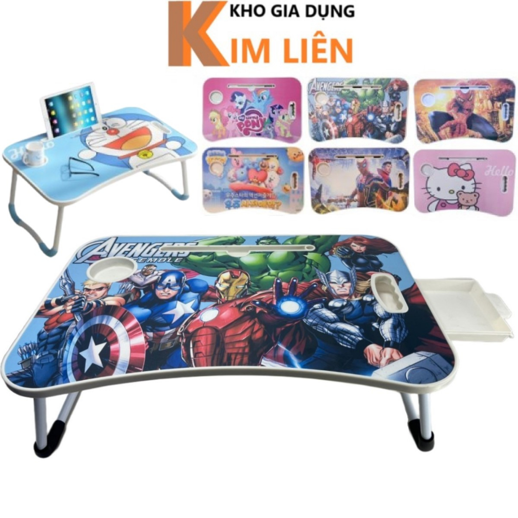 Bàn học sinh xếp / gấp gọn thông minh cao cấp cho bé 60x40cm