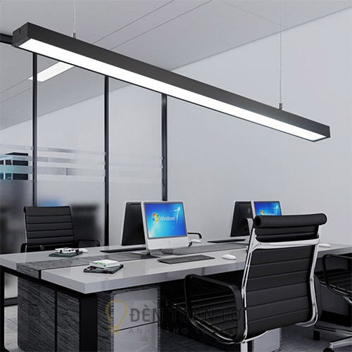 Đèn thả trần văn phòng-Đèn thả hộp hợp kim sơn tĩnh điện decor được nhiều kiểu hàng cao cấp không chói mắt