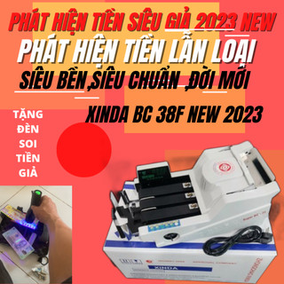 Máy đếm tiền xinda bc 38f ,phát hiện tiền giả siêu chuẩn, siêu bền giá rẻ 2023new