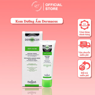 Kem Dưỡng Dermacos Anti-Acne Matting Cream 50ml - Giảm Nhờn, Ngừa Mụn