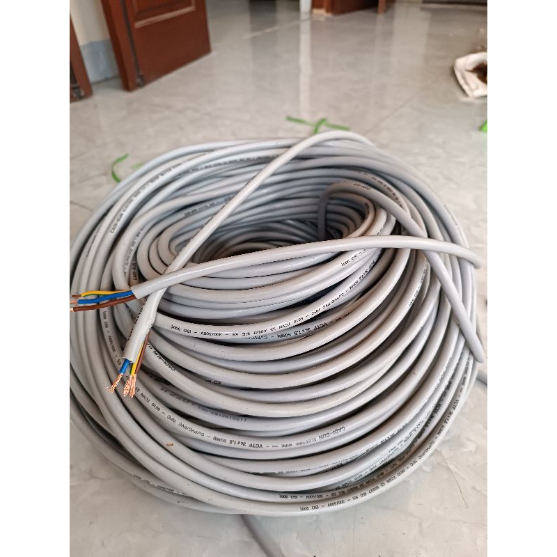 Dây tròn 3 pha 3x1,5mm CADI - SUN