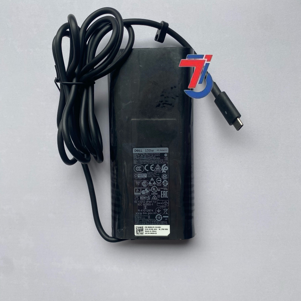 Sạc Laptop3T DELL 19V-3.34A 65W ; 19V-6.7A 130W  bản OVAL Chân Type-c Loại Tốt Bảo Hành 12 Tháng New 2023