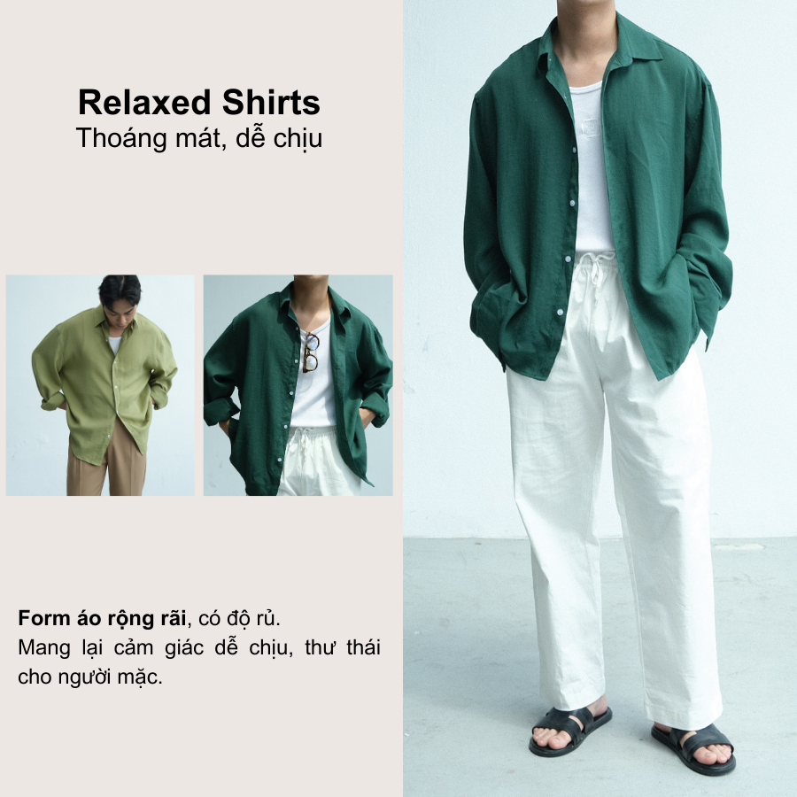 Áo sơ mi nam local brand B Brown form relaxed, chất liệu mềm mại, thoáng mát, dễ chịu