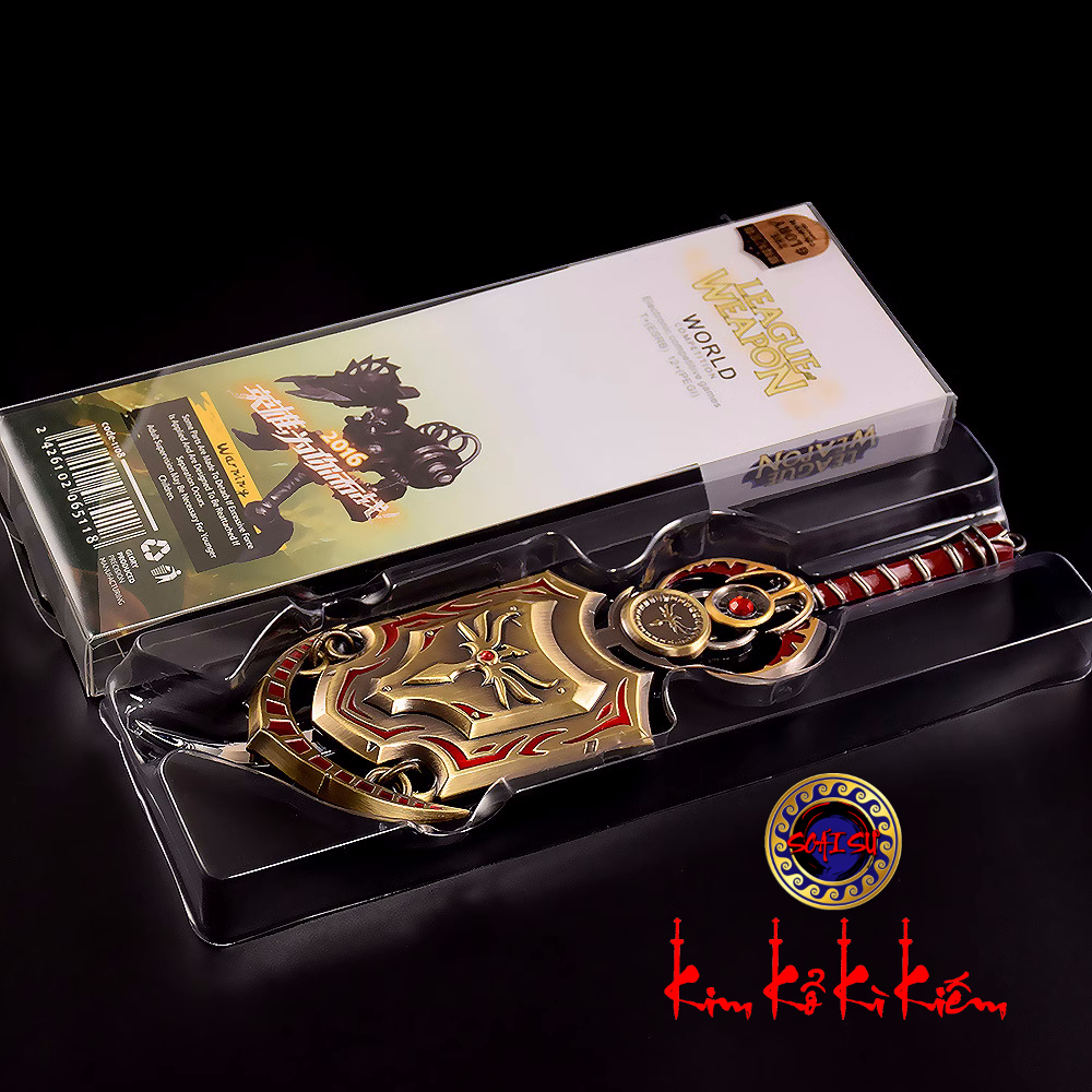 Mô hình Khiên Kiếm Valkyrie Thiên Đỉnh Kiếm 27CM của Leona - Liên Minh Huyền Thoại