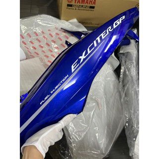 Bộ áo xe Exciter150 xanh GP tem