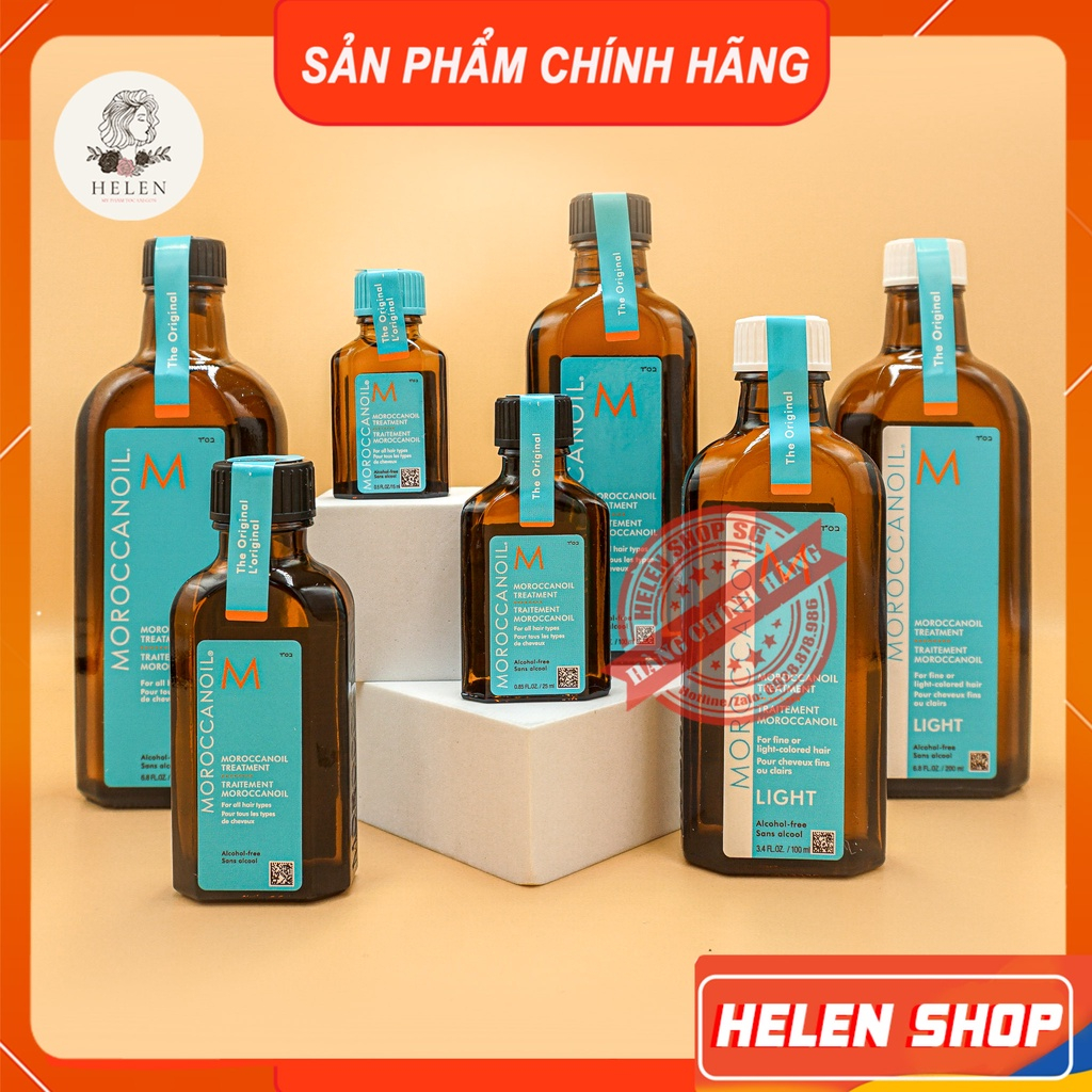 Tinh dầu dưỡng tóc Moroccanoil Treatment Original 100ML _Shopee Mall