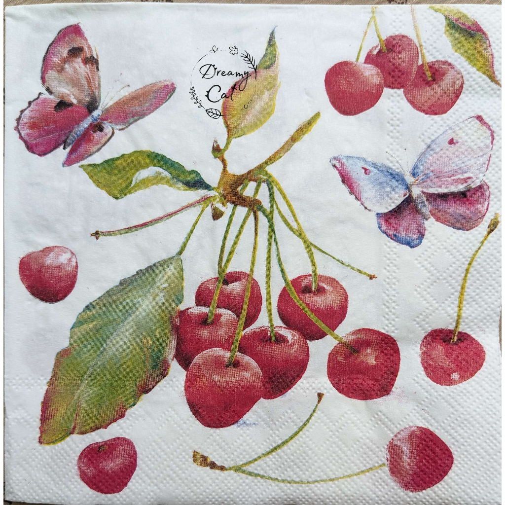 Khăn giấy in hình trang trí - Decoupage napkin - NAP-33-318