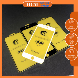 Kính cường lực iphone 9D full màn cho Iphone 6/6s/6plus/7/7s/7plus/8/8plus/X/XsMax/11/12/13/mini/pro/ pro max